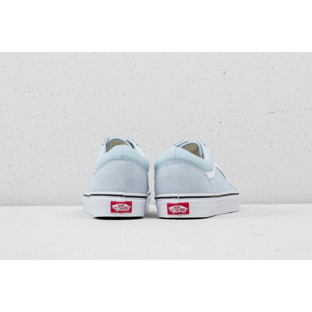 Giày Vans Chính Hãng Old Skool Baby Blue True White