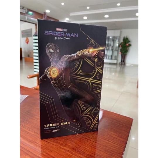 Mô hình Spider Man bản Black Gold Suit No Way Home ZD Toys