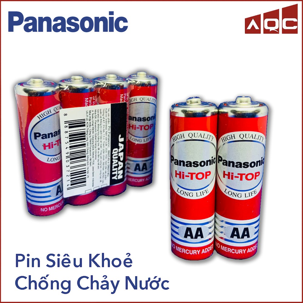 Pin PANASONIC PIN TIỂU AA 1,5V Chính Hãng [Bộ 2 Viên]