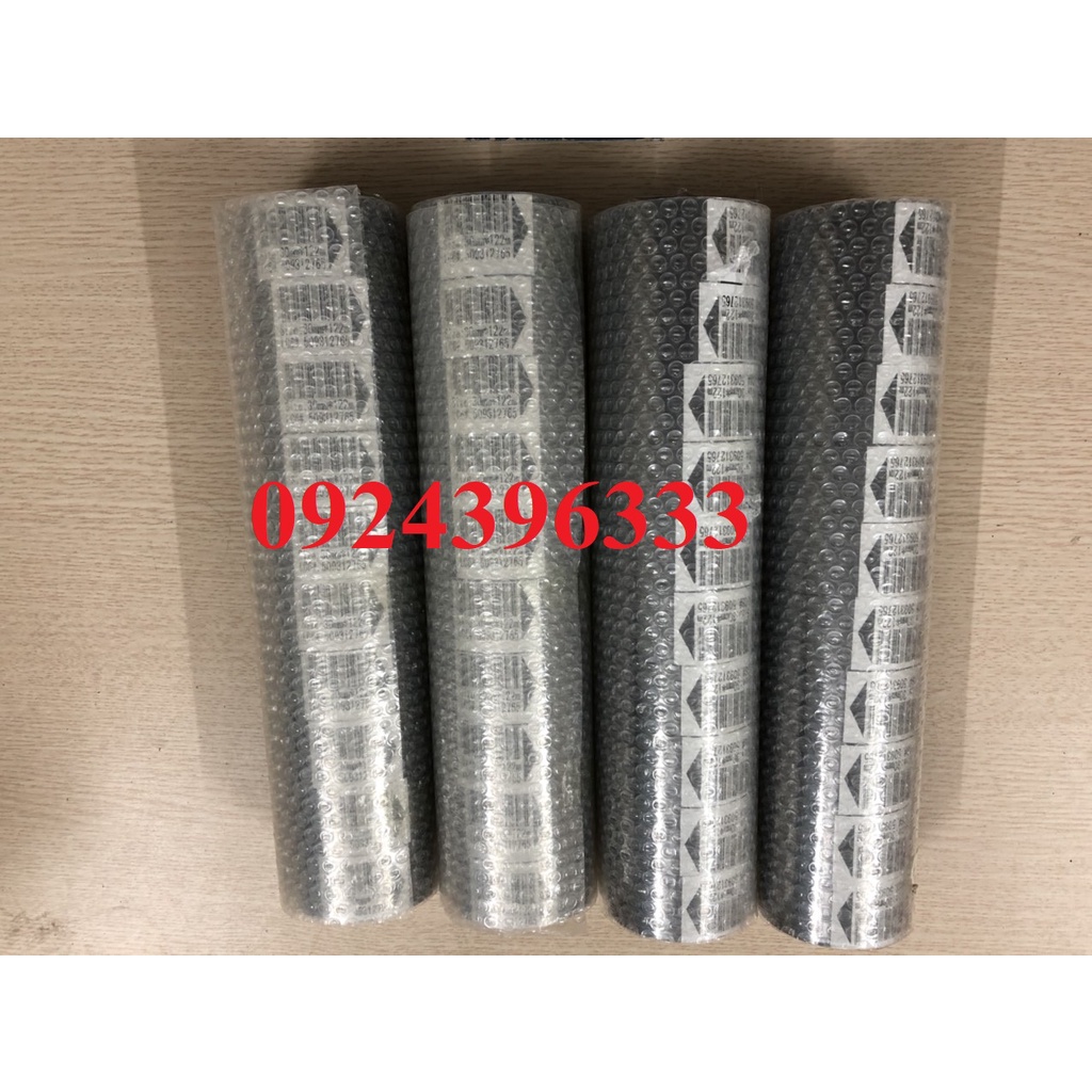 Combo 10 cuộn mực ruy băng LC6# Đức Tín dùng cho máy in date in hạn sử dụng DY8, HP241, màu đen, rộng 3cm, dài 122m