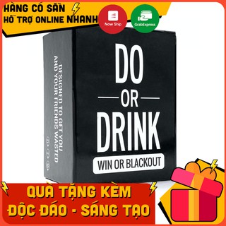 BOARD GAME UỐNG BIA TIẾNG ANH THỬ THÁCH DO OR DRINK ĐỒ CHƠI NHÓM VUI NHỘN CHO BẠN BÈ QUÀ TẶNG BẠN NƯỚC NGOÀI