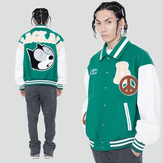 Áo khoác Bomber Made Extreme Puppy Patchup Varsity
