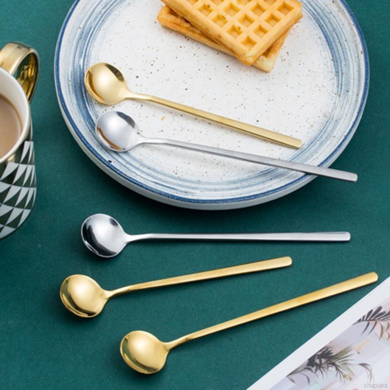 Muỗng cà phê tròn 15cm bằng thép không gỉ 304