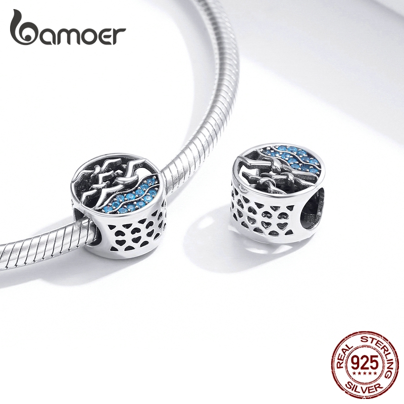 Hạt charm Bamoer bạc 925 thời trang cho nữ