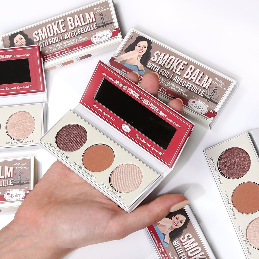 Bảng phấn mắt The Balm Smoke Balm vol 4