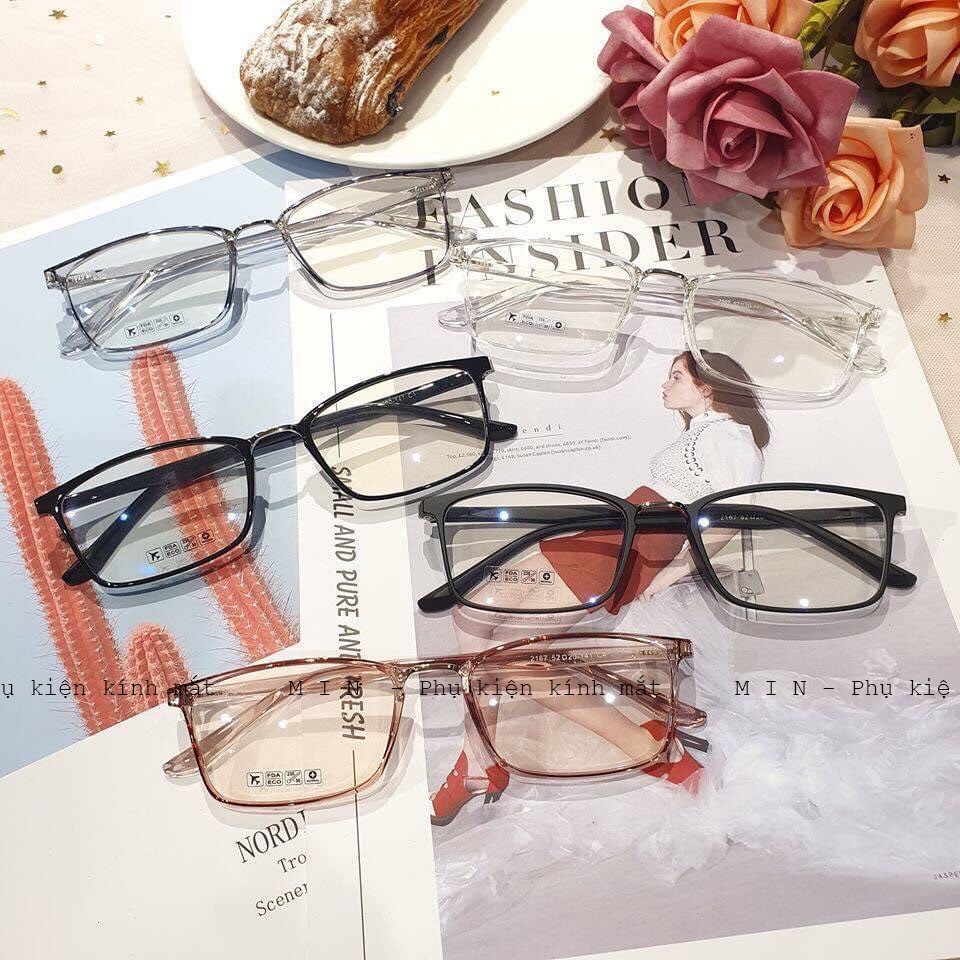 Gọng kính cận Unisex Nam Nữ Hàn quốc Fom nhỏ 2167 - MIN Eyewear