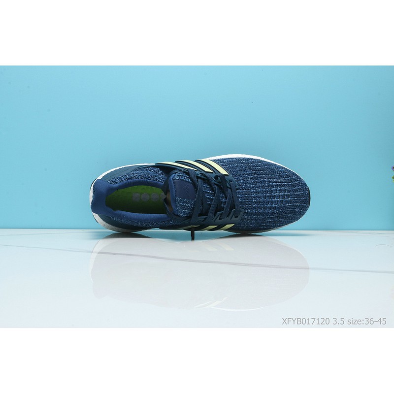 Sale XẢ HẾT 【With shoe box】Giày Adidas Ultra Boost Blue (Xanh Dương) 4.0 uy tín 2020 new ^ . XX :