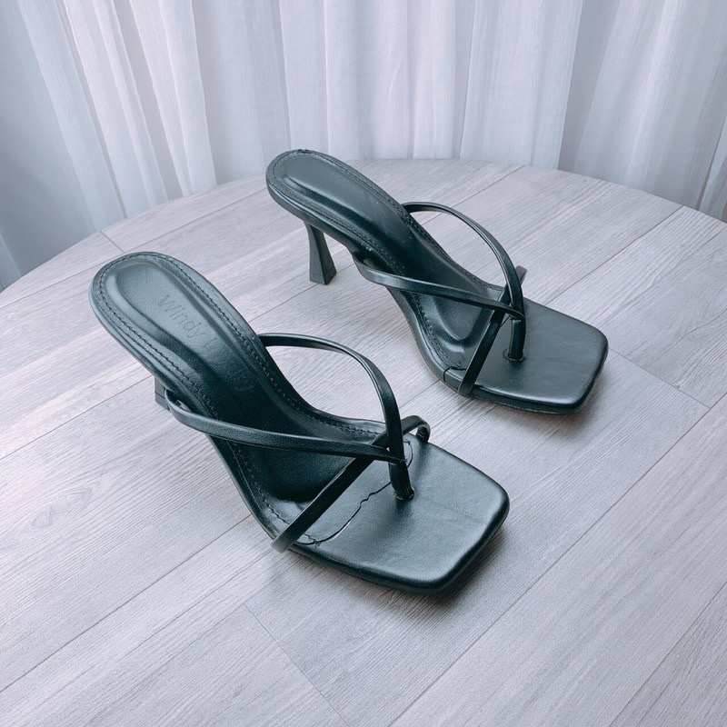 [Mã FAMARAL1 giảm 10K đơn 50K] Guốc Sandal Sỏ Ngón Gót Nhọn 7P Mã N11