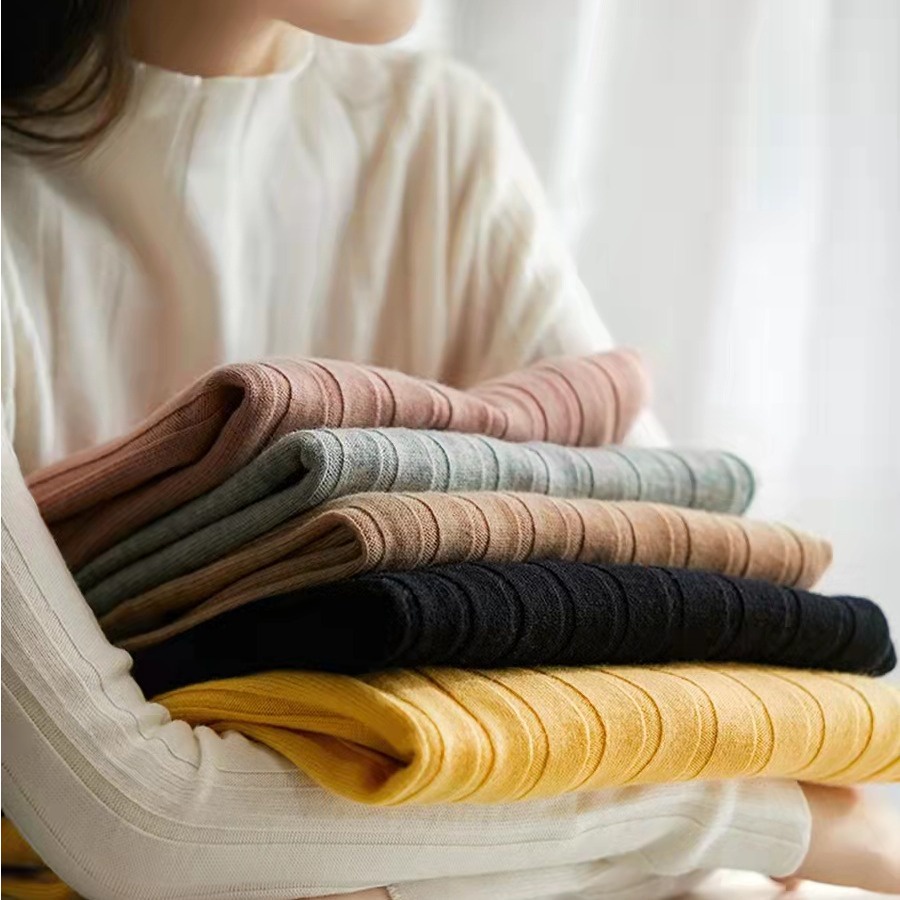 Áo len SUXI dài tay cổ cao dễ phối đồ