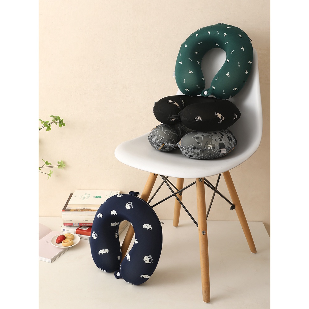 Gối Chữ U Cao Su Non  Mini Animal Cute, Gối Quàng Cổ Du Lịch, Máy Bay, Văn Phòng, Ô Tô Đa Năng GCU04