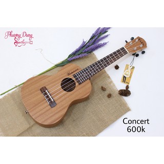 Đàn Ukulele Gỗ chính hãng Yael size Concert - Basic