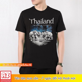 Áo thun nam nữ du lịch thái lan 3d - có bigsize 4xl 5xl 6xl 7xl m3128