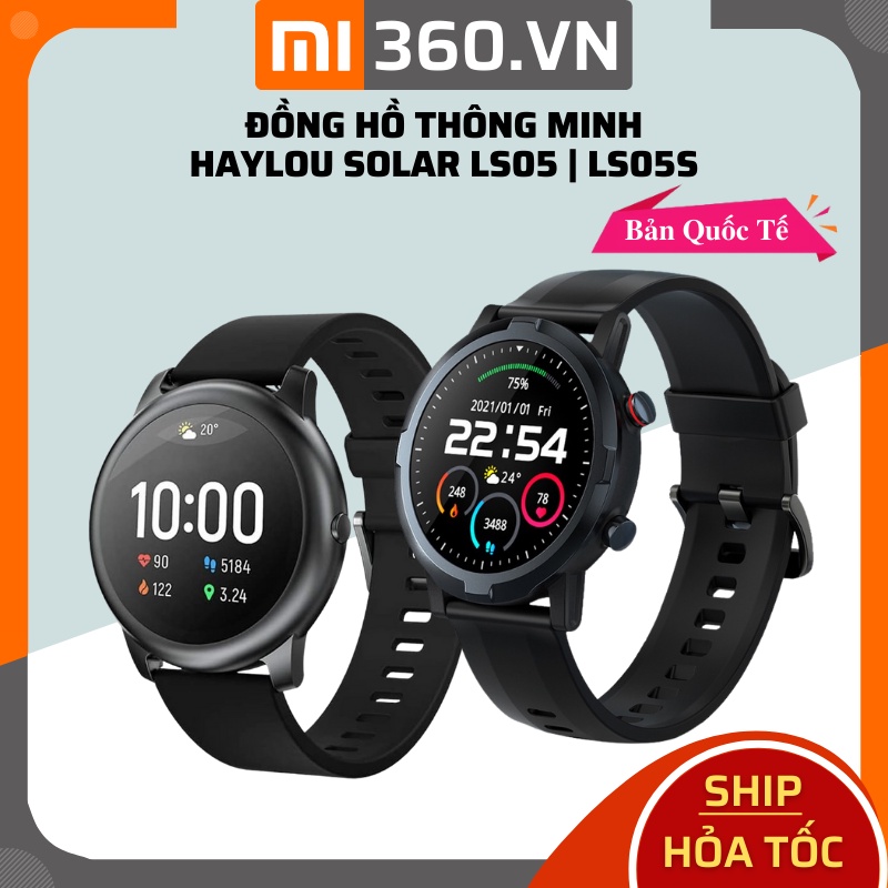 Đồng Hồ Thông Minh Xiaomi Haylou Solar LS05 | LS05S ✅ Kết Nối APP✅ Bản Quốc Tế Chính Hãng