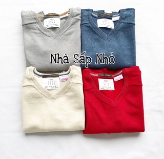 Áo len mỏng zara bé trai
