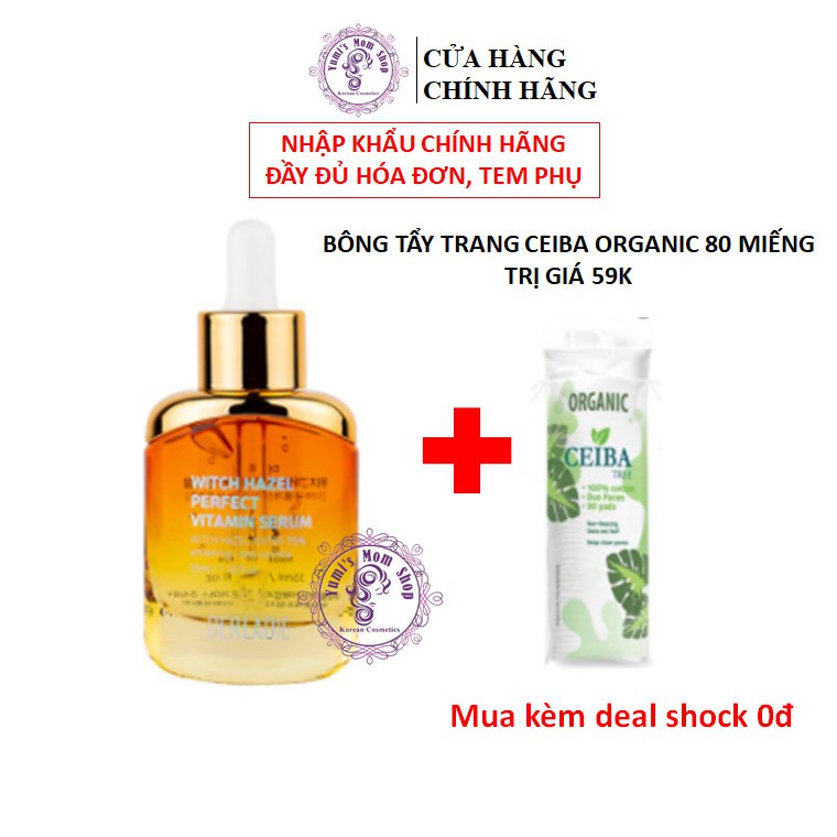 Tinh chất giảm mụn Derladie Witch Hazel Perfect Vitamin Serum