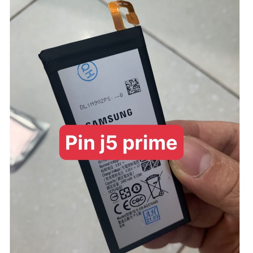 pin samsung J5 prime