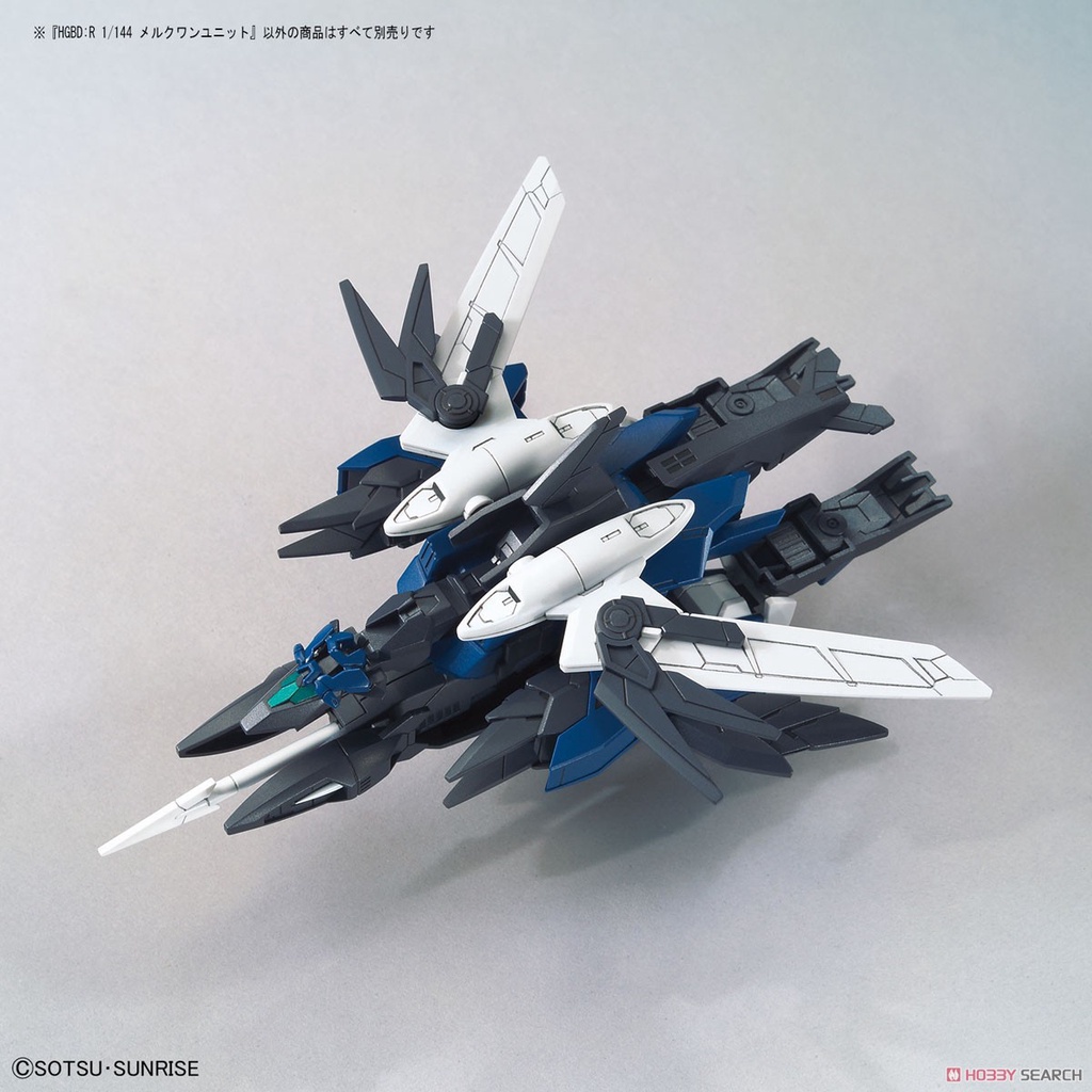 Mô hình HGBD 1/144 Mercuone Unit + Weapons Bandai