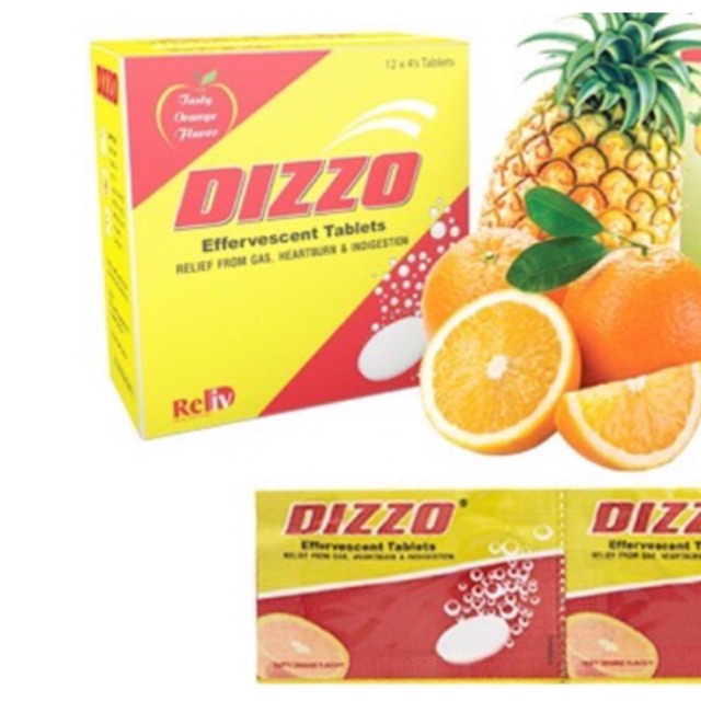 Dizzo - giảm đầy hơi, khó tiêu...