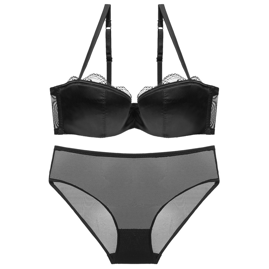 [Freeship 50k] BỘ ĐỒ LÓT CAO CẤP CÓ GỌNG MÚT MỎNG CÚP NỬA NGỰC | BigBuy360 - bigbuy360.vn