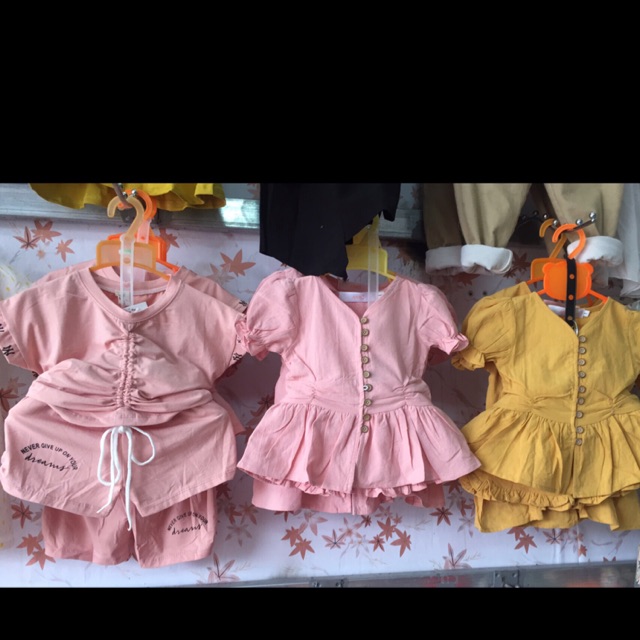 Combo 2 bộ cho bé gái