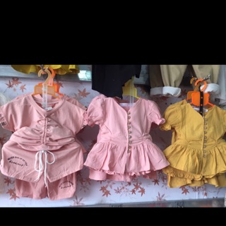 Combo 2 bộ cho bé gái