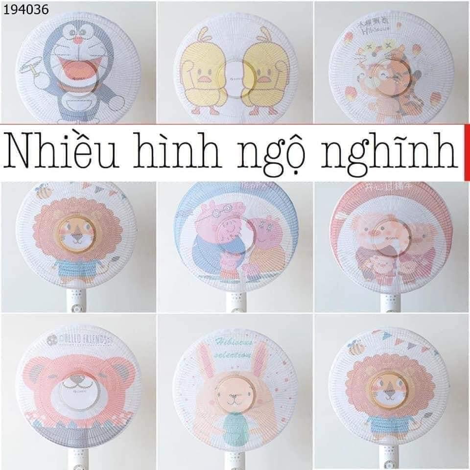 combo 3 lưới bọc quạt siêu kute