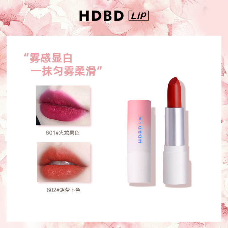 [Hàng mới về] Son Môi  Màu Đào Nhung Mịn Kháng Nước Khó Phai Không Dính Cốc | BigBuy360 - bigbuy360.vn