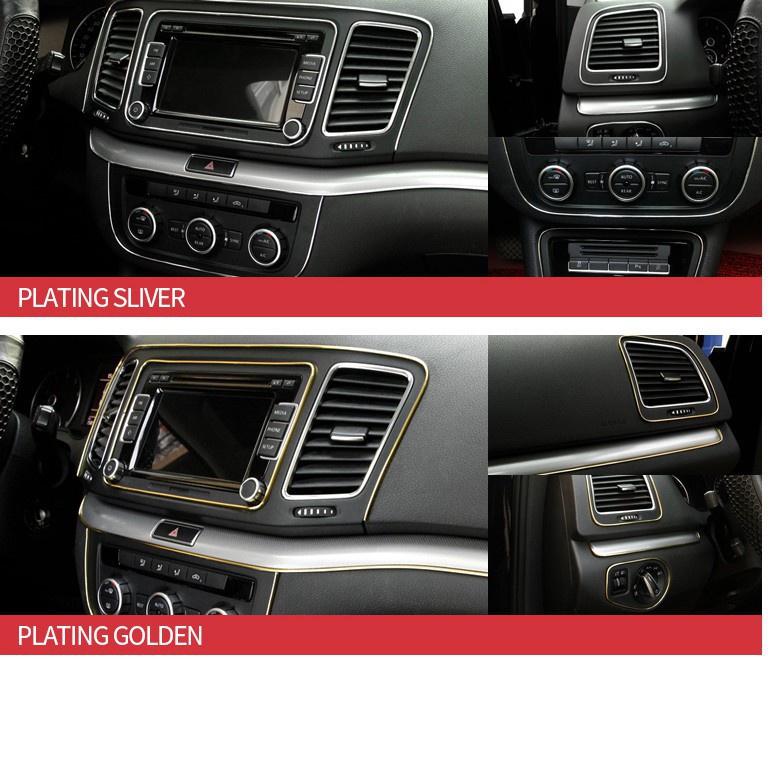 Dây Viền Trang Trí Nội Thất Xe Hơi 3D Dài 5M