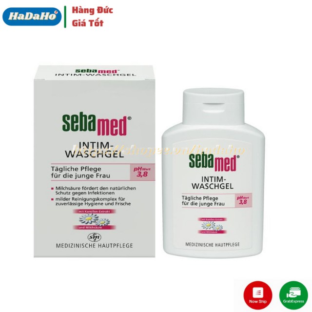 Dung Dịch Vệ Sinh Phụ Nữ Sebamed pH 3.8 200ml