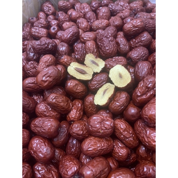 Táo đỏ sấy khô Trần Anh Food - Táo đỏ sấy khô nguyên quả size to 500GR
