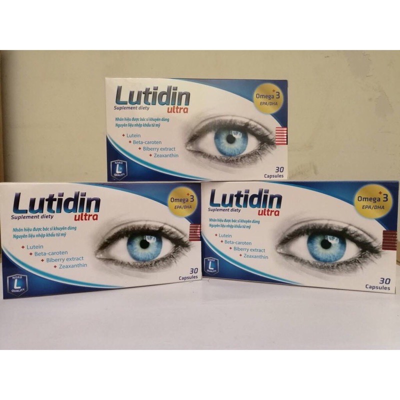 Lutidin Ultra bổ mắt hộp 30 viên