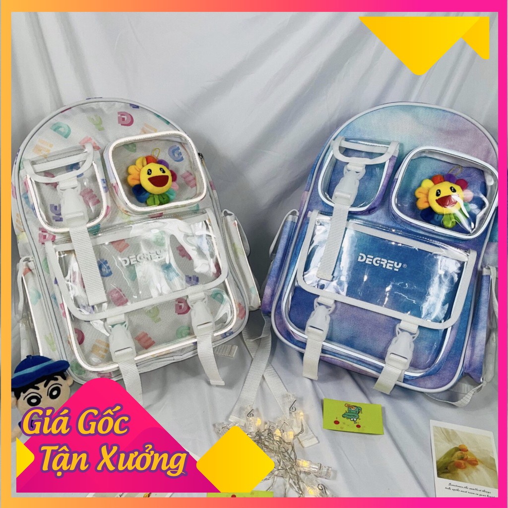 Balo Degrey TieDye Backpack thời trang nam nữ họa tiết