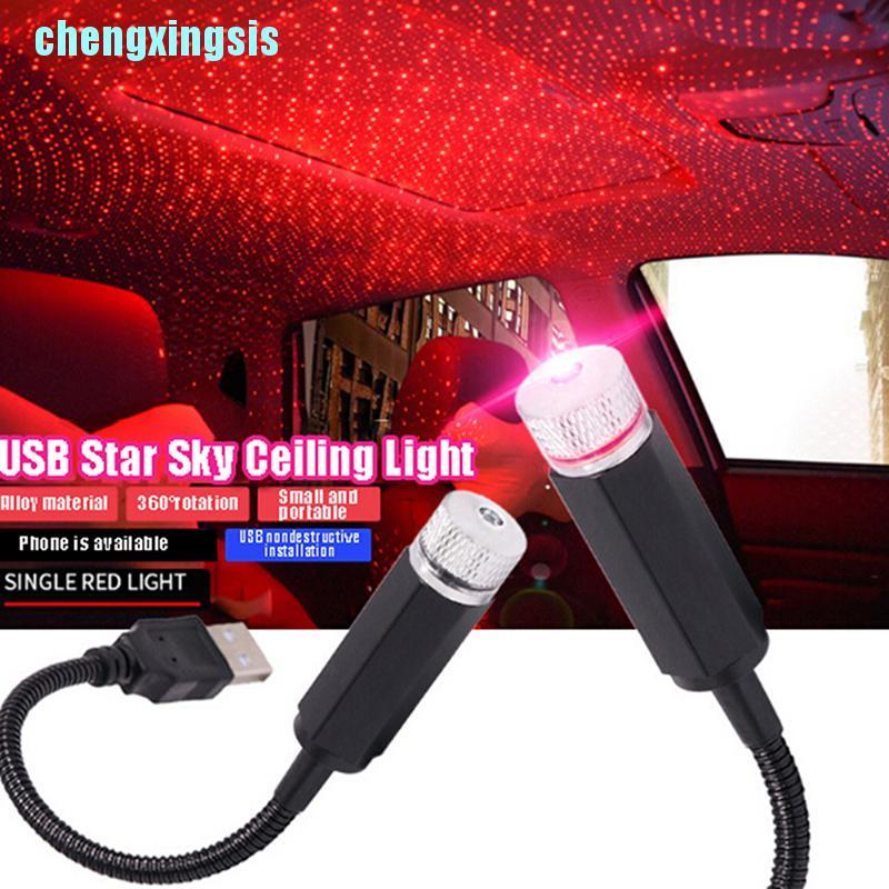 Đèn Chiếu Sao Cổng Usb Gắn Trần Xe Hơi