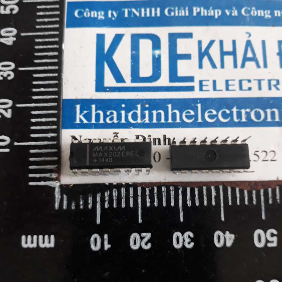 5 con MAX202EPE MAX202 DIP-16 IC giao tiếp RS-232 kde3032