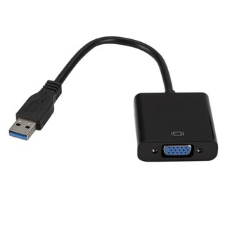 Cáp chuyển đổi Usb 3.0 sang Vga gắn từ máy tính sang màn hình cổng Vga có cài river mới dùng được.