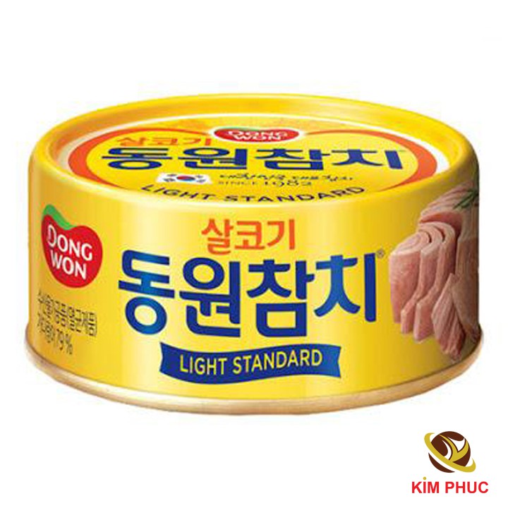 Cá ngừ ngâm dầu Light Standard Tuna Dongwon