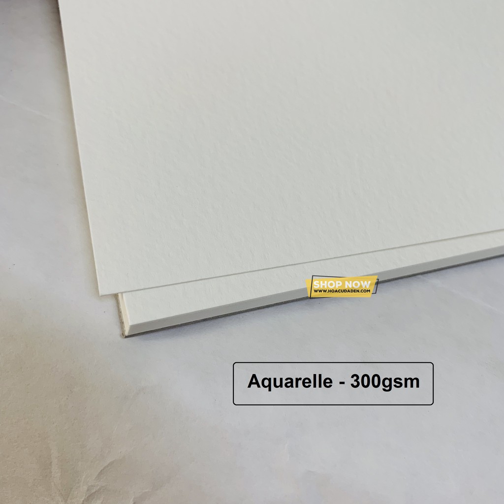 Sổ Vẽ Canson Aquarelle A4/A3 300gsm 10 Tờ