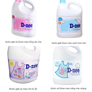 Nước giặt xả Dnee 2 in 1  3000ml