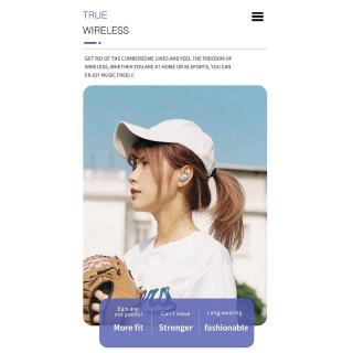 Tai Nghe Bluetooth 5.0 Không Dây Mini Có Mic