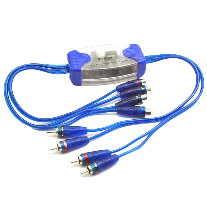 Thiết Bị Lọc Tiếng Ồn 4 Kênh Rca 50W Chuyên Dụng Cho Xe Hơi