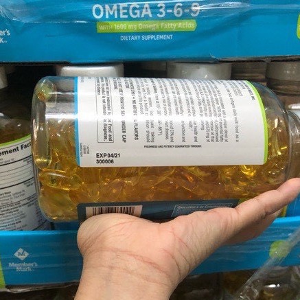 Viên uống Omega 369 Của Mỹ 325 viên