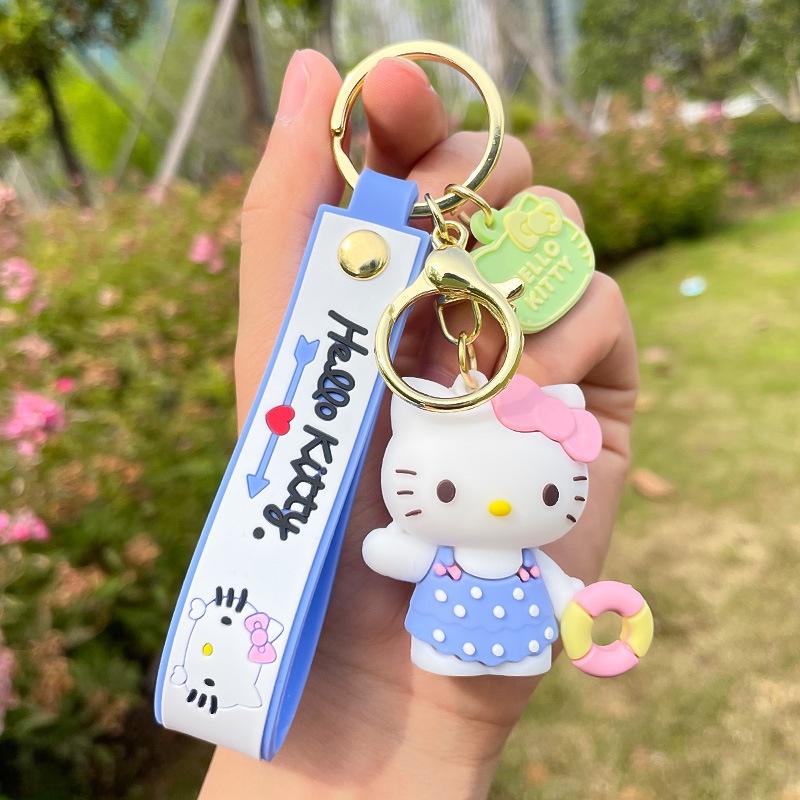 Móc Khóa Hình Mèo Hello Kitty Dễ Thương
