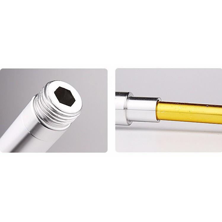 Bộ bát sen tắm chất liệu nhôm nguyên chất tăng áp 300%-400% (Kèm dây sen Inox + Cài Sen) - HV Store 234