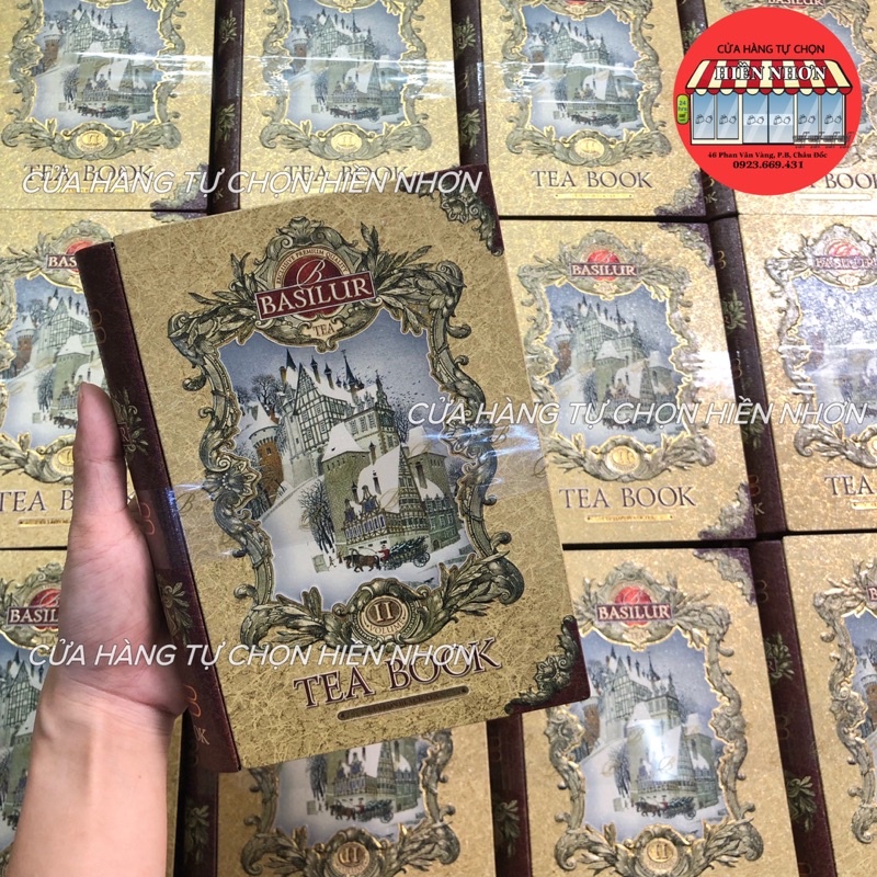 Trà đen hộp thiếc Basilur Quyển sách - TEA BOOK CEYLON BLACK TEA