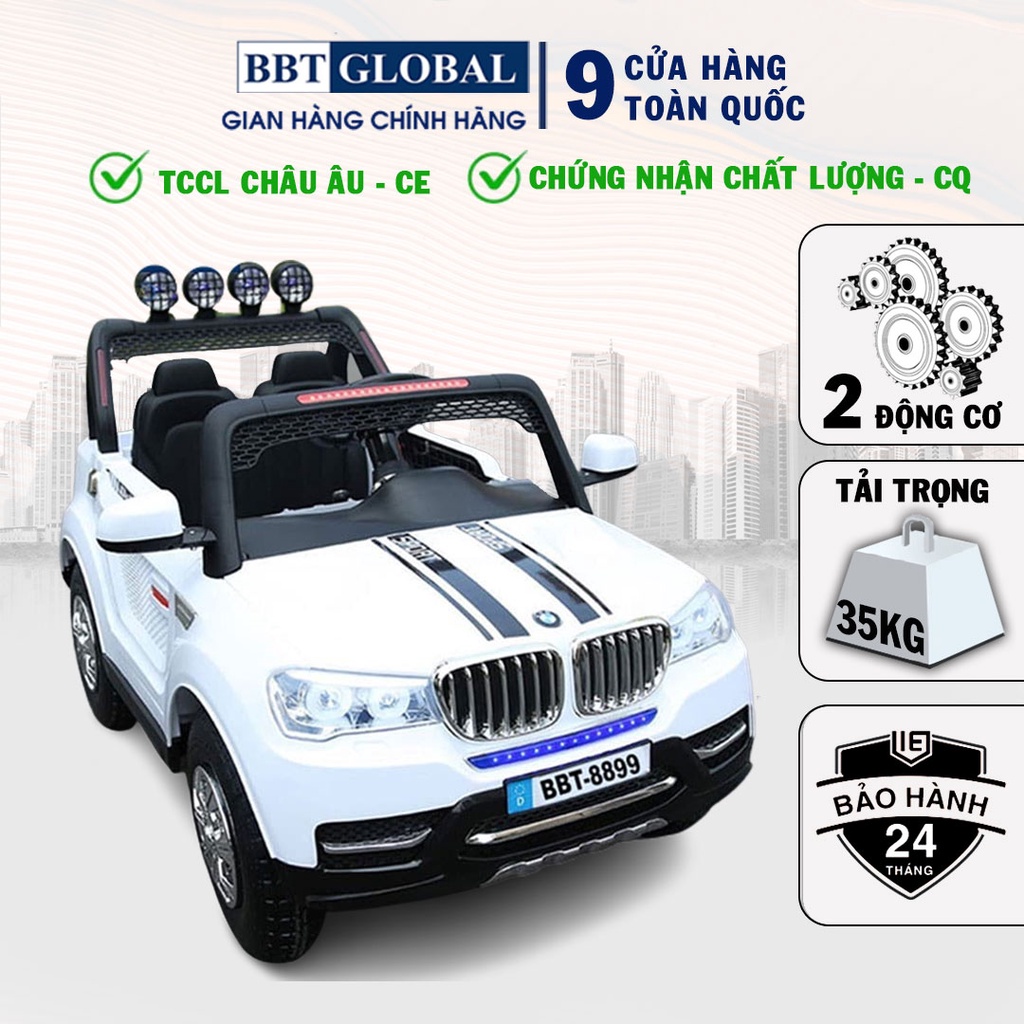 Ô tô điện trẻ em 4 động cơ BBT GLOBAL 8899