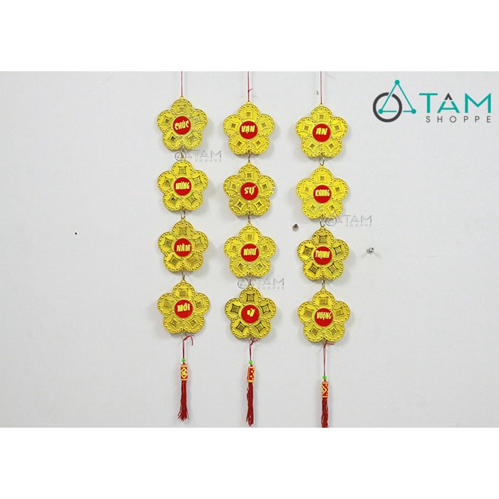 Dây treo Tết Hoa mai số 42 (70cm)