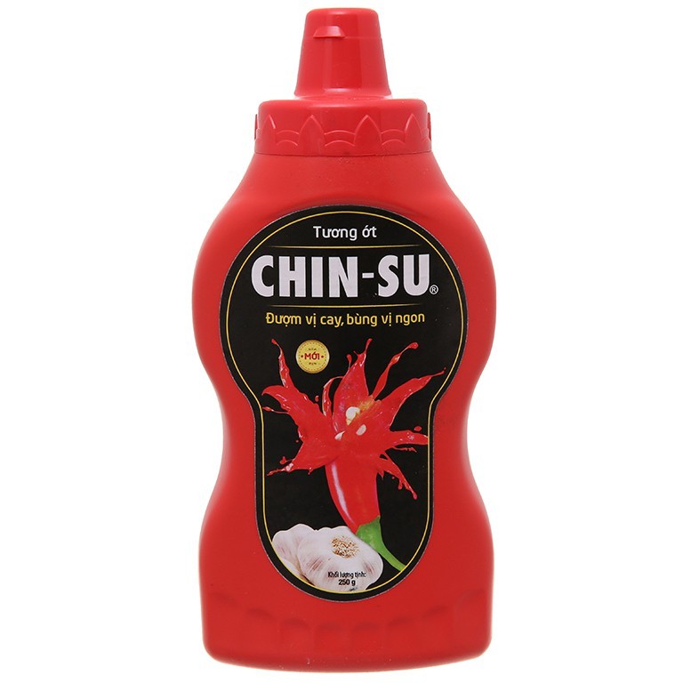 Tương ớt Chinsu chai 250g - Đượm vị cay, bùng vị ngon