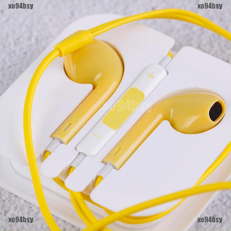 [xo94bsy]Universal Headphones Earphones Headset Ear-Pod For Phone