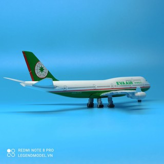 Mô hình máy bay Eva Airlines