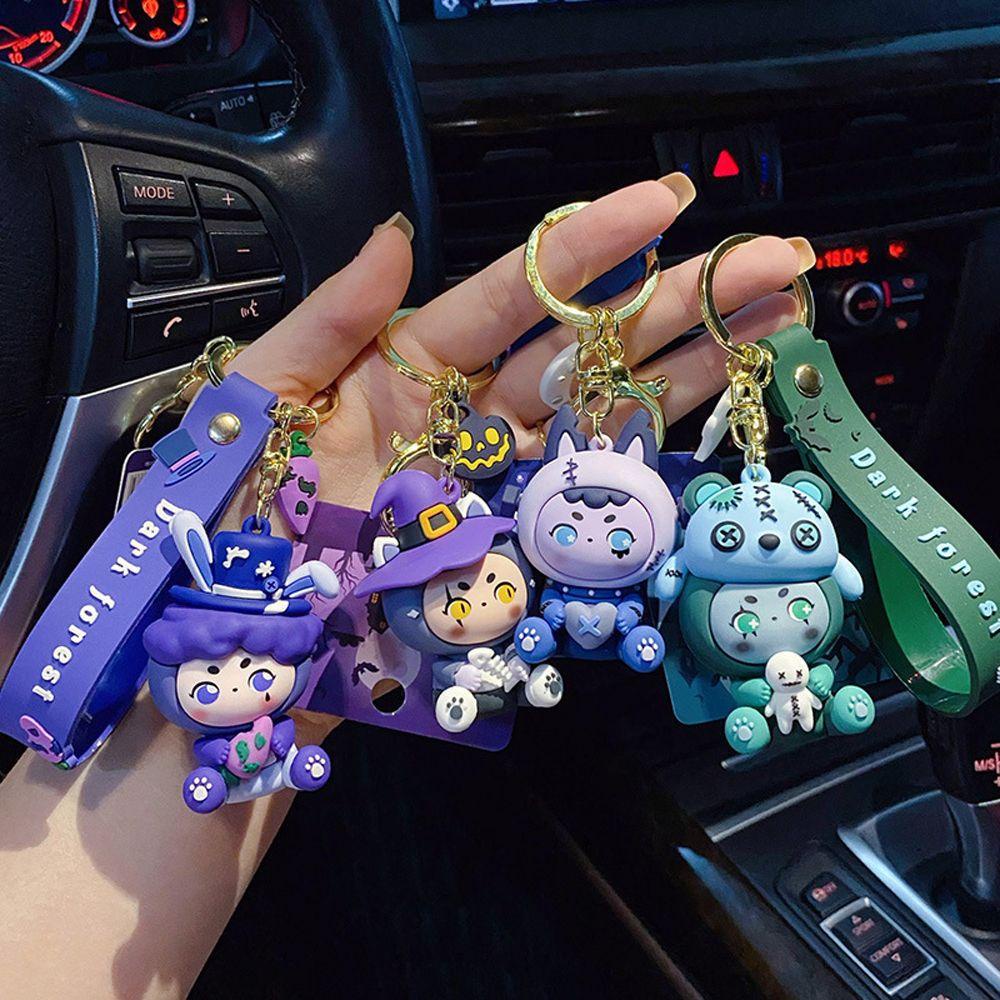 PATRICIA Móc Khóa Hình Thỏ Hoạt Hình Dễ Thương